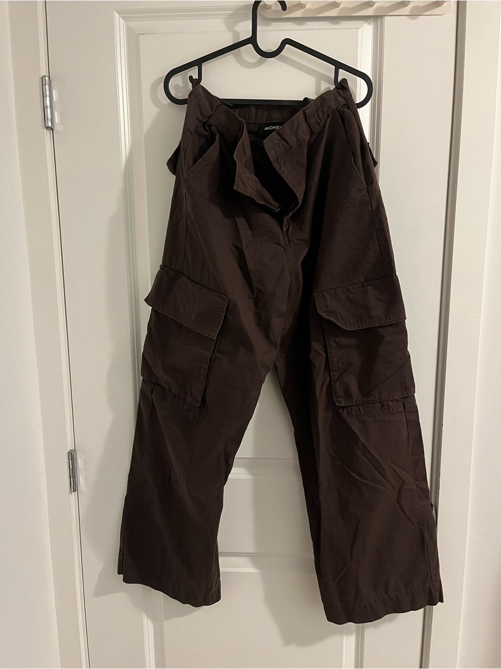 Monki Brown Cargo Pants